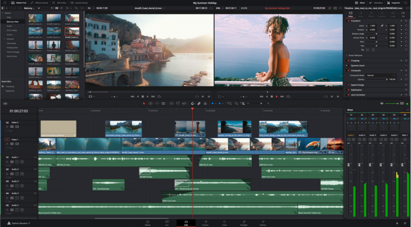 Секреты создания профессиональных видеороликов в DaVinci Resolve